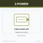 2-Power CBP3760A náhradní díl notebooku