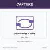 Capture kabel Powered USB Y 24V, 1,8 m