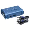 TRENDnet TK-207K 2portový USB KVM switch kit, desktop