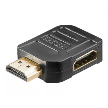 Wentronic Goobay a 344 G - HDMI adaptér - HDMI (W) na HDMI (M) - pravoúhlý konektor (51725)