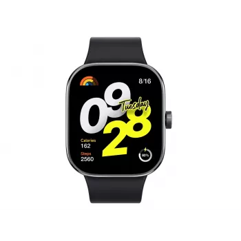 Xiaomi Redmi Watch 4 - chytré hodinky s páskem - TPU - černé - obvod zápěstí: 135-205 mm - displej 5 cm (1,97)