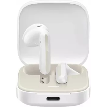 True Wireless in-ear sluchátka Xiaomi Redmi Buds 6 Active BHR8391GL, Bluetooth 5.4, IPX4, dosah až 10 m, bílá
