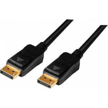 DisplayPort kabel LogiLink CV0113 15 m černý