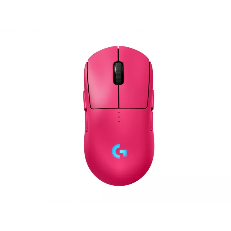 Myš Logitech Pro 2 Lightspeed, růžová
