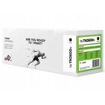 Toner Tb Print Pre Brother TN3600 TB-TN3600N Bk 100 % zbrusu nový