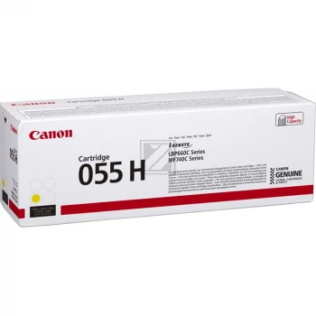Tonerová kazeta Canon CRG-055HY 5,9K stran žlutá