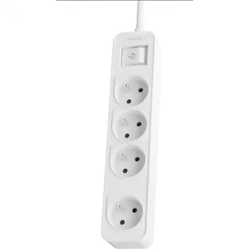 Prodlužovací kabel Philips Phil-CHP2144W/60 1,5 m, 4 AC zásuvky, bílý