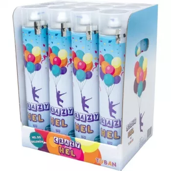 Balení 12 ks heliových míčků Tuban CRAZY HEL TU3294