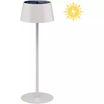 Stolní lampa GOOBAY RB73929 bezdrátová solární LED, bílá