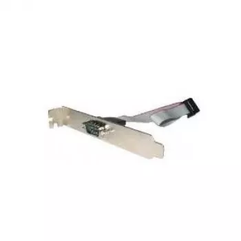 Gembird DB9 serial port (COM) receptacle on bracket