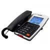 Drátový stolní telefon Maxcom, černý