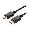 DisplayPort kabel Unitek Y-C609BK — 3 m, samec-samec, černý