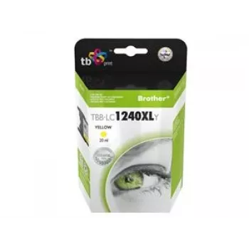 TB kompatibilní inkoustová kazeta pro Brother LC1240XL, žlutá (TBB-LC1240XLY)