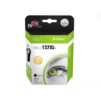 Náplň do tiskárny kompatibilní s Brother LC127XLB 100% nová