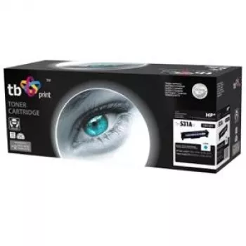 Toner TB kompatibilní s HP CC531A, 100% nový, azurový