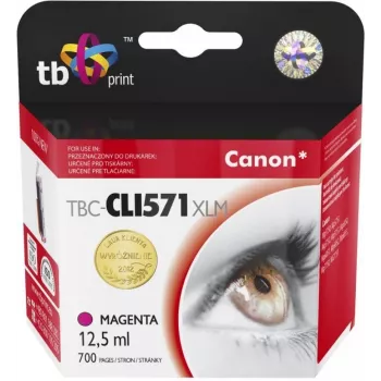 Inkoustová kazeta TB kompatibilní s Canon CLI-571XL MA magenta