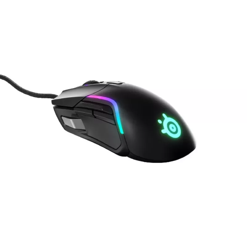 SteelSeries Rival 5 herní myš, černá, 18000 DPI, USB