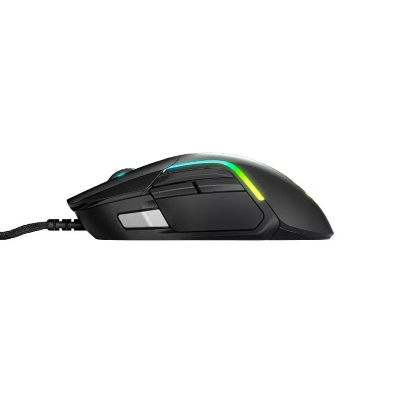 SteelSeries Rival 5 herní myš, černá, 18000 DPI, USB