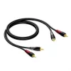 Kabel 2X RCA/Cinch samec - 2X RCA/Cinch samec 1,5