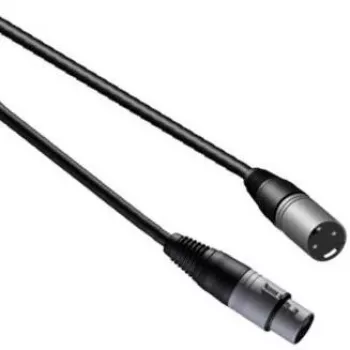 Kabel XLR samec-XLR samice 1,5 m