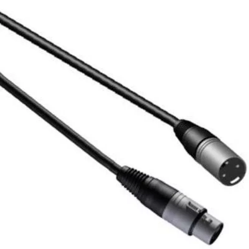Kabel XLR samec na XLR samice, 1,5 m