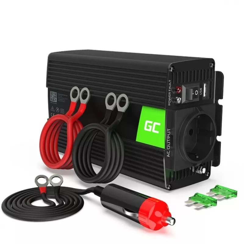 Napájecí adaptér měnič Green Cell INV05DE