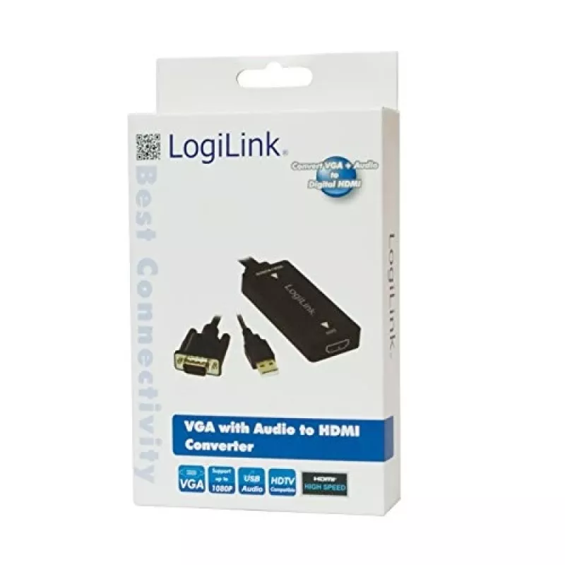 Adaptér videokabelu LogiLink CV0060 černý