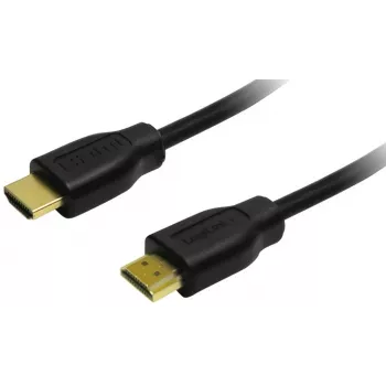 LogiLink CH0055 High Speed HDMI kabel s Ethernetem, HDMI 1.4, A samec na A samec, pozlacený, 20 m, černý