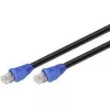 Goobay 94393 Ethernet patch kabel černý