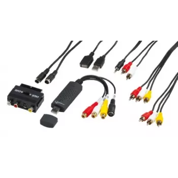 Grabber Gembird UVG-002 Audio/Video (Composite Video/Stereo RCA/SCART-S-Video, USB 3.0)