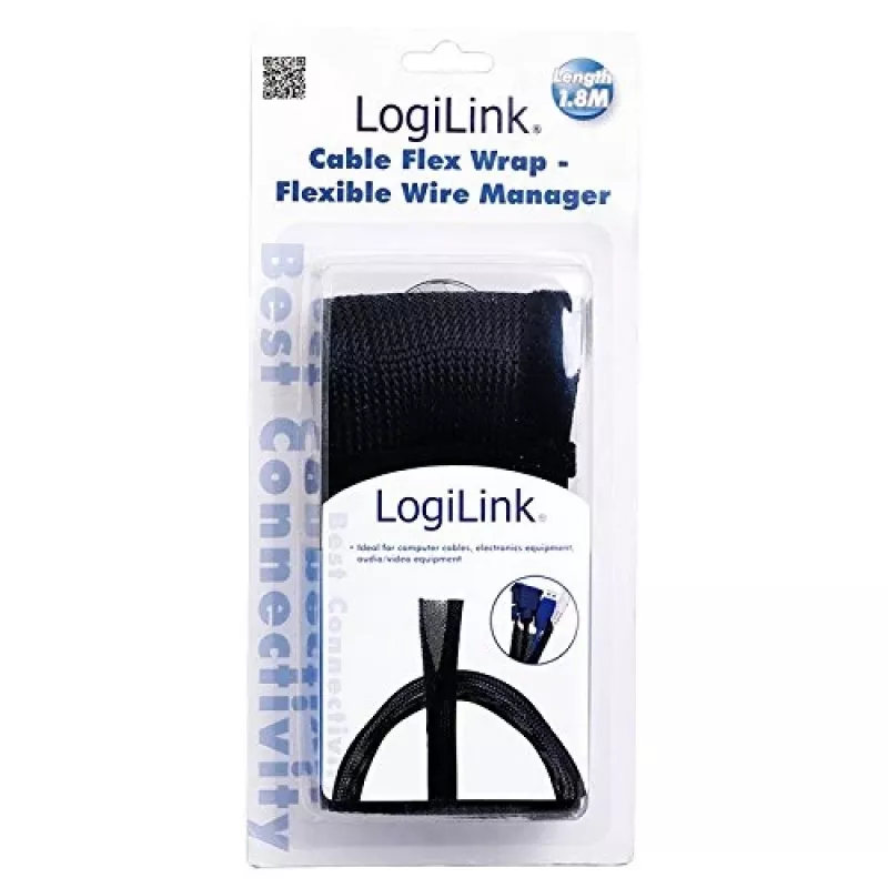 Kabelová průchodka LogiLink KAB0006 černá