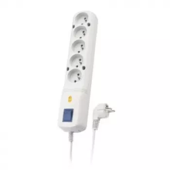 Lestar 5w Lv-530wa, přepěťová ochrana, 1,5 m, šedá Lv-530w G-a K. Sz 1,5m