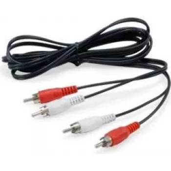 Audio kabel Equip 147094 2,5 m 2 x RCA černý