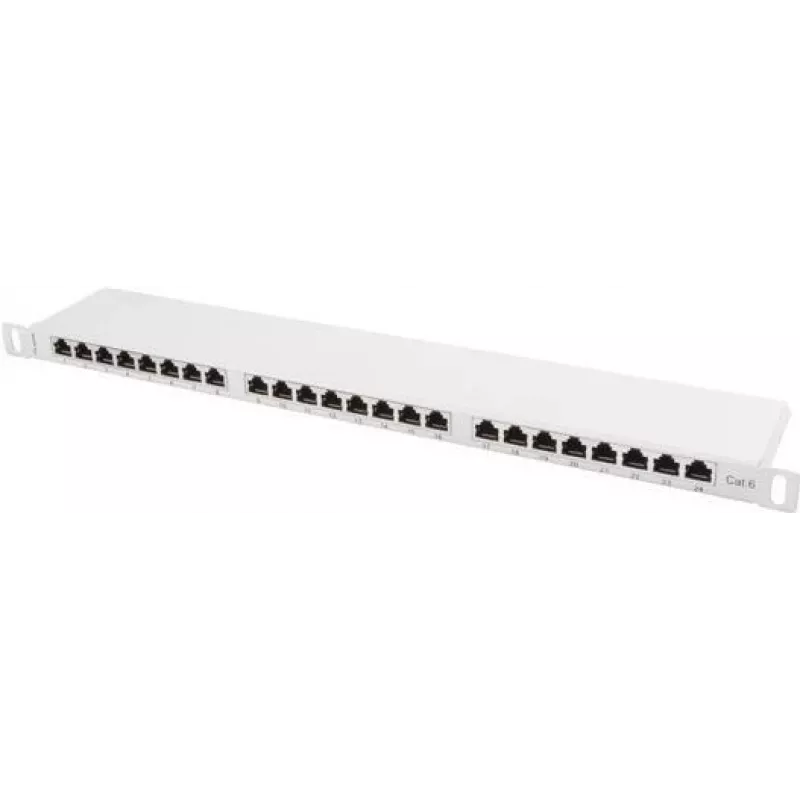 Lanberg PPS6-0024-S patchpanel 0,5HE