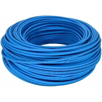 DIGITUS DK-1641-A-VH-1 Cat. 6A S/FTP instalační kabel, plný drát AWG 23/1, LSZH, Eca, 100 m, modrý (RAL 5012)