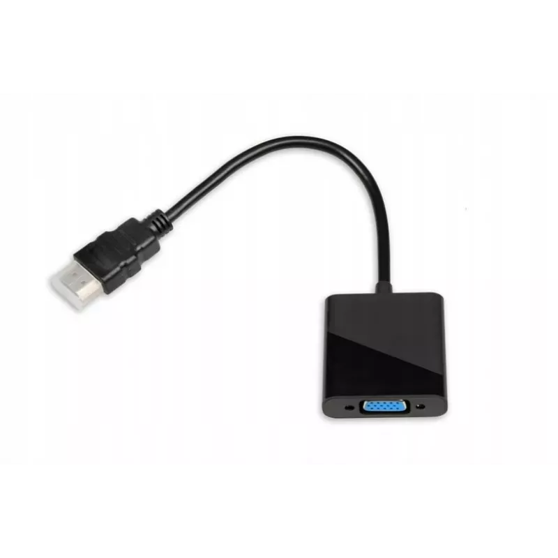 Adaptér iBox IAHV01 HDMI na VGA, černý