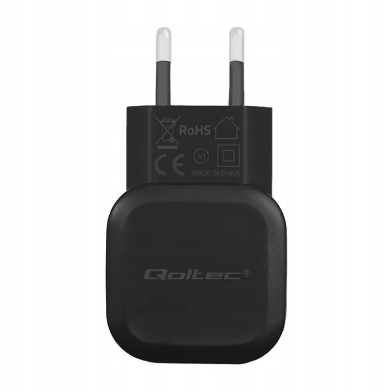 Nabíječka Qoltec 50180 pro interiér AC černá