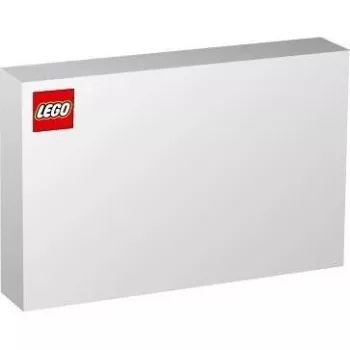 Papírová taška XL LEGO 6329730 — balení 100 ks, velké jednorázové úložné tašky na kostky a drobné díly
