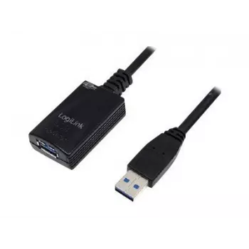LogiLink 5,0 m USB 3.0 M/F USB kabel USB 3.2 Gen 1 (3.1 Gen 1) 5 M USB