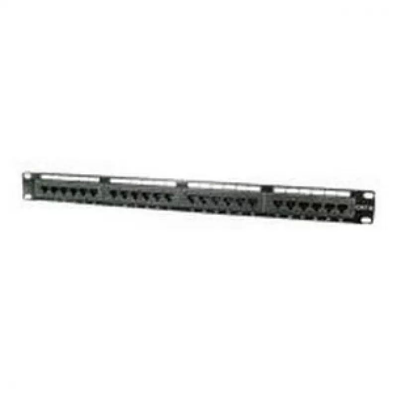 LogiLink patch panel 19 inch CAT6 24 portů