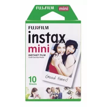 Fotografický film Instax Mini, bílý okraj, balení 10 snímků, vhodný pro všechny fotoaparáty a tiskárny Instax Mini, Mini 10 snímků s bílým okrajem
