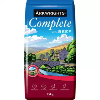 ARKWRIGHT Complete Beef - suché krmivo pro psy - 15kg