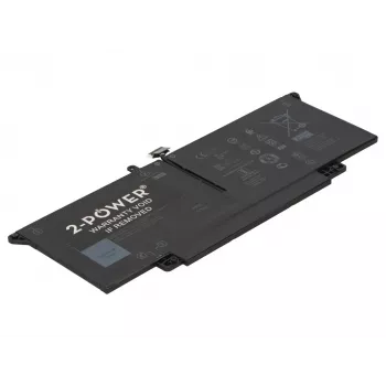 Hlavní bateriový blok 2-Power pro Dell Latitude 7310 60Wh 7,6V 7895mAh 4článkový Li-ion