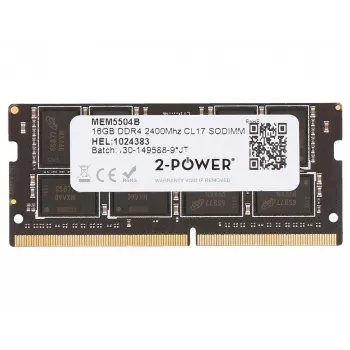 Paměťový modul SODIMM pro notebook 2-POWER MEM5504B 16 GB DDR4 2400 MHz