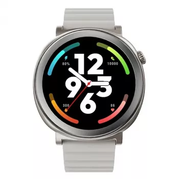 HIFUTURE chytré hodinky Aurora AMOLED AI stříbrné