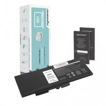 MOVANO baterie GJKNX pro Dell Latitude 5280 5480 5490 5590 - 6000 mAh (46 Wh)