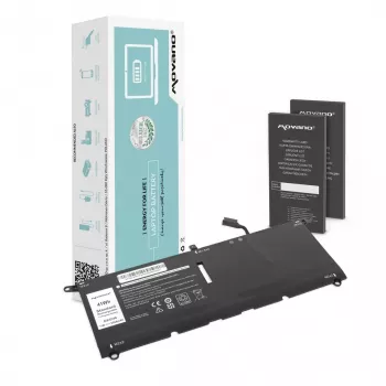 Baterie MOVANO DXGH8 G8VCF pro Dell XPS 13 9370 9380 - 5500 mAh (41 Wh)