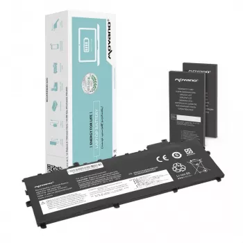MOVANO baterie 01AV430 pro Lenovo ThinkPad X1 Carbon 5th Gen 6th Gen 2017 2018 - 4650 mAh (54 Wh)