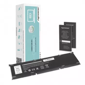 MOVANO baterie 69KF2 pro Dell Alienware M17 M15 R3 R4 Precision 5550 XPS 9500 9510 - 6000 mAh (69 Wh)
