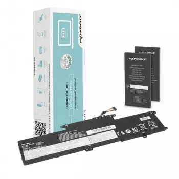 Baterie MOVANO L17L3P53 pro Lenovo ThinkPad Yoga L380 L390 – 3990 mAh (44 Wh)